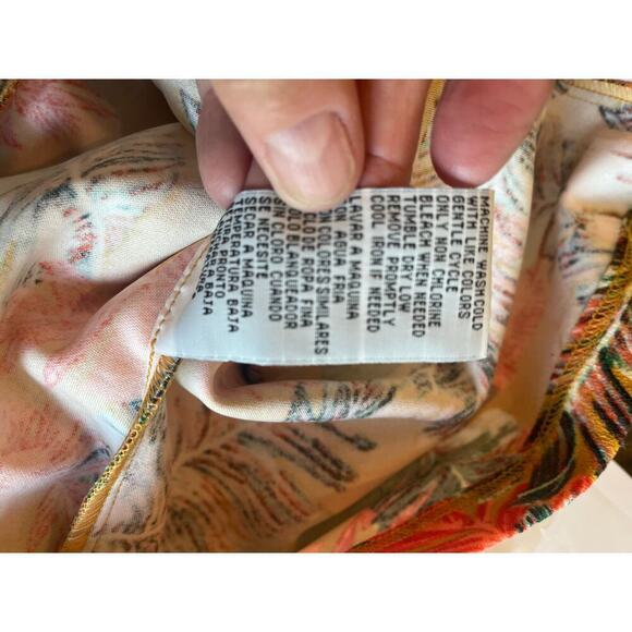 Shelby & Palmer Dress Women 16 Floral Tropical Travel Cruise Dinner Classy Event - Picture 9 of 9